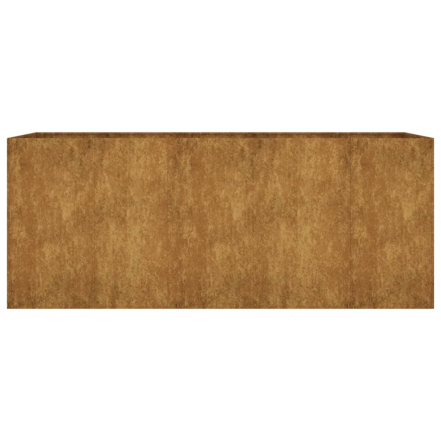 Plantenbak Verhoogd 200X80X80 Cm Cortenstaal