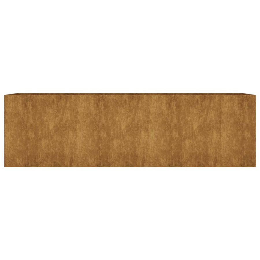 Plantenbak Verhoogd 280X80X80 Cm Cortenstaal