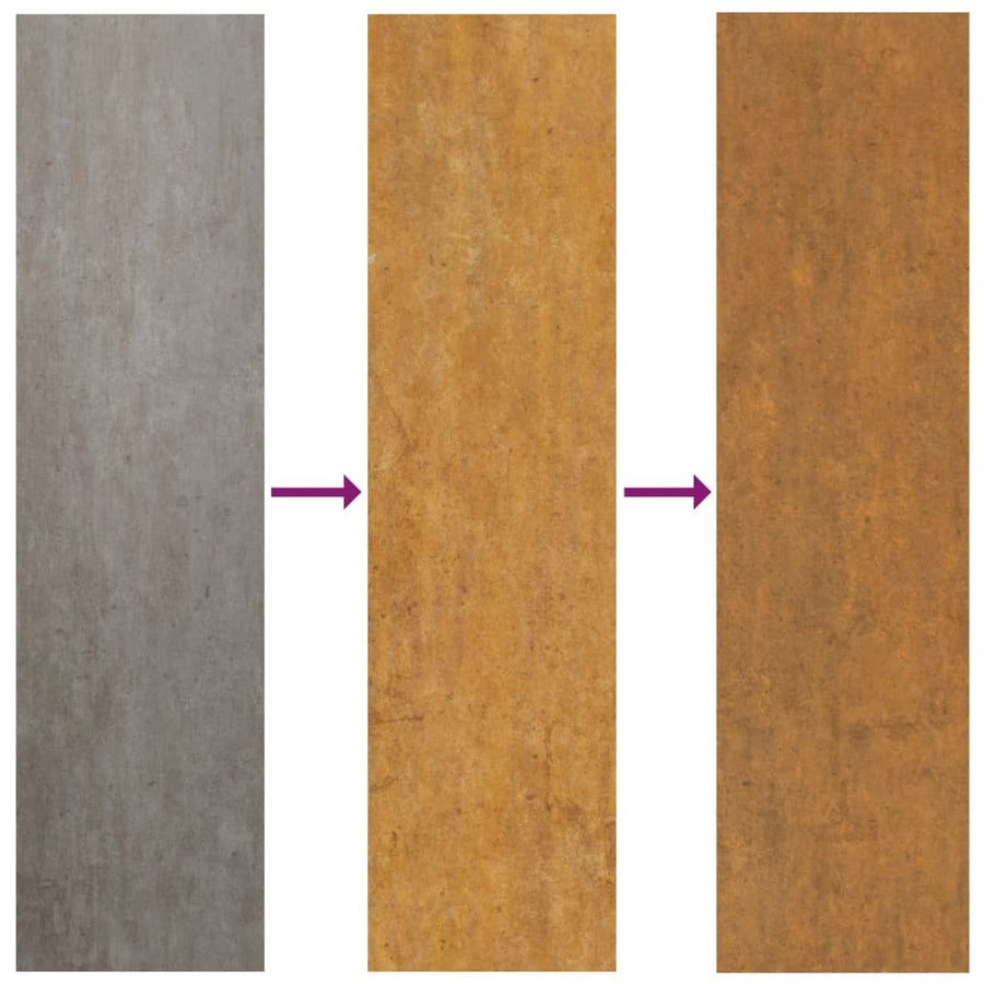 Plantenbak Verhoogd 280X80X80 Cm Cortenstaal