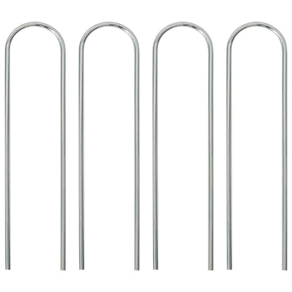 Voetbaldoel Met Net 214X75X152 Cm Staal En Polyester Wit 214 x 75 x 152 cm