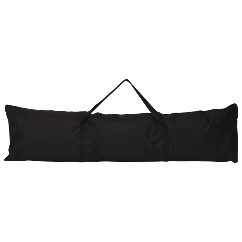 Honkbalnet Draagbaar 183X182X183Cm Staal Polyester Oranje Zwart