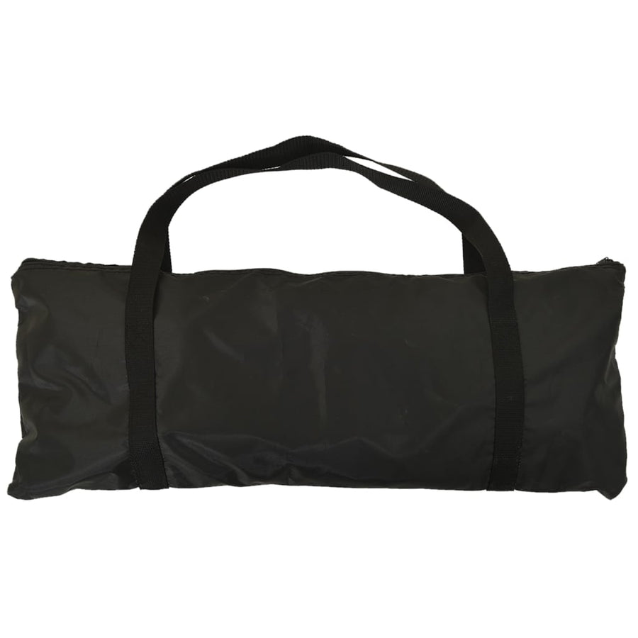 Honkbalnet Draagbaar 183X105X183 Cm Polyester Zwart En Rood