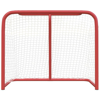 Hockeydoel Polyester Rood En Wit 183 x 71 x 122 cm