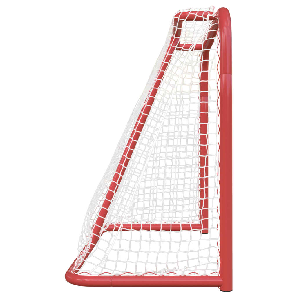 Hockeydoel Polyester Rood En Wit 183 x 71 x 122 cm