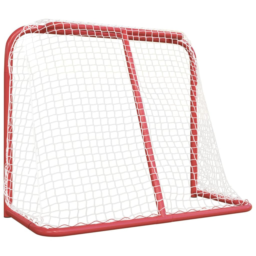 Hockeydoel Polyester Rood En Wit 183 x 71 x 122 cm