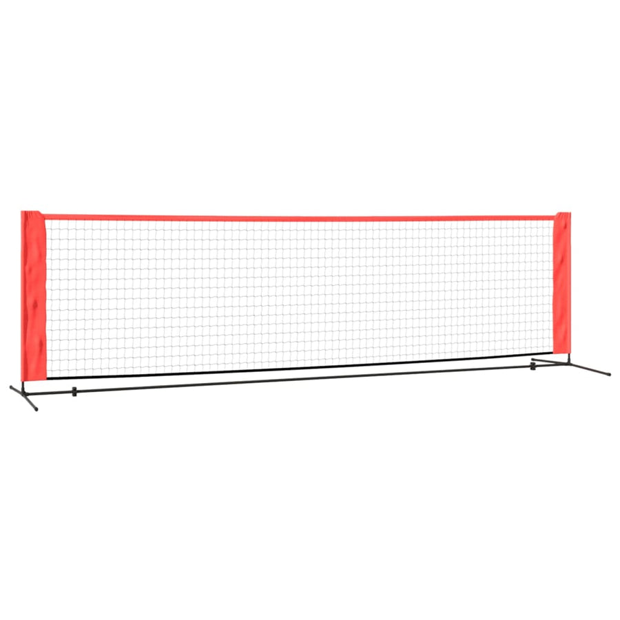 Tennisnet Polyester Zwart En Rood 300 x 100 x 87 cm