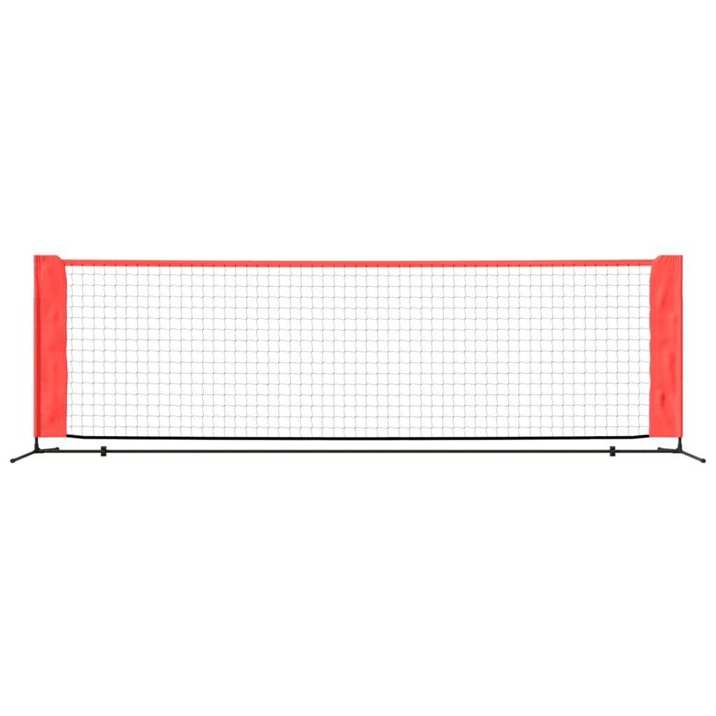 Tennisnet Polyester Zwart En Rood 300 x 100 x 87 cm