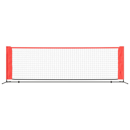 Tennisnet Polyester Zwart En Rood 300 x 100 x 87 cm