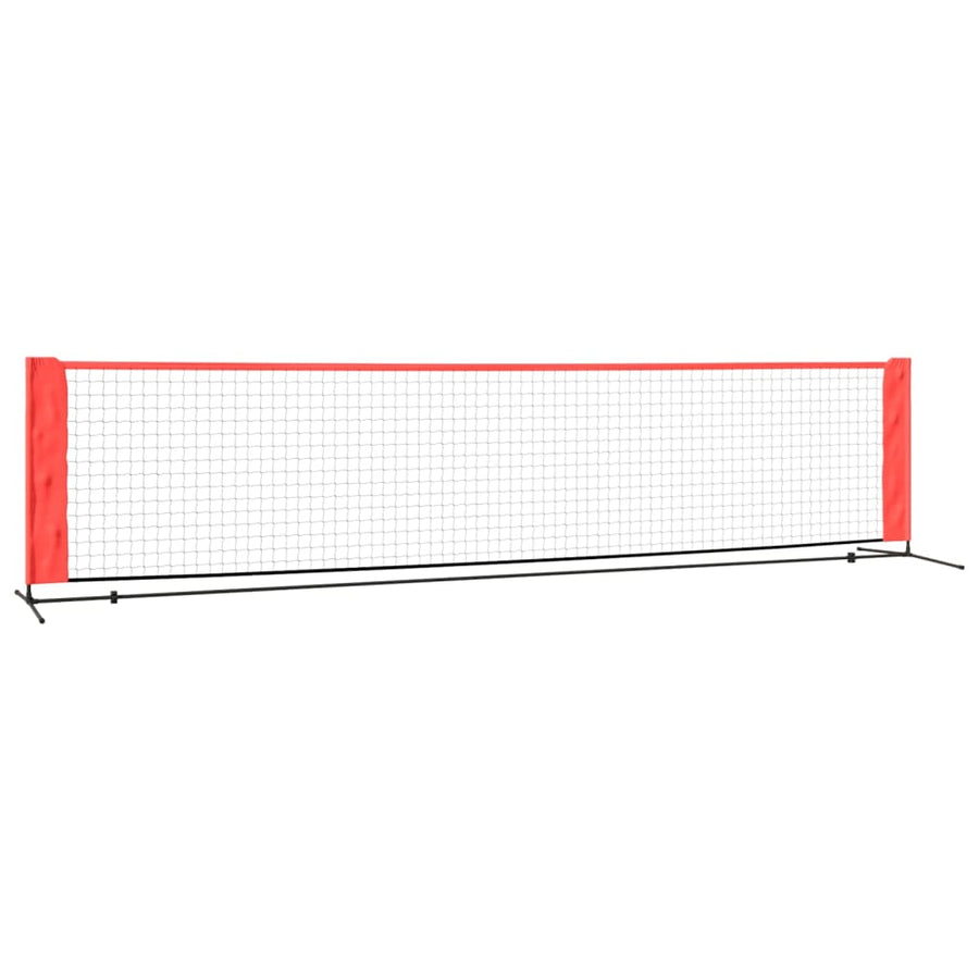 Tennisnet Polyester Zwart En Rood 400 x 100 x 87 cm