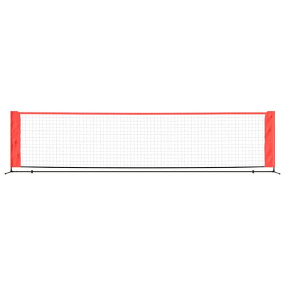 Tennisnet Polyester Zwart En Rood 400 x 100 x 87 cm
