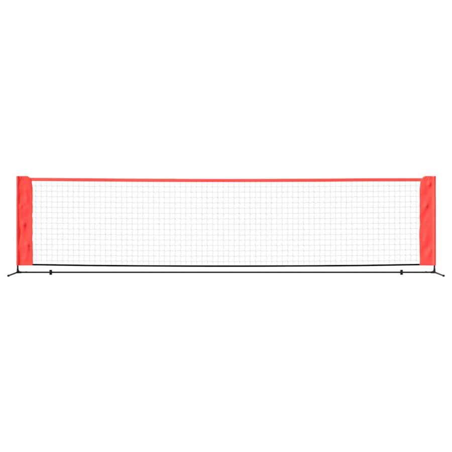 Tennisnet Polyester Zwart En Rood 400 x 100 x 87 cm