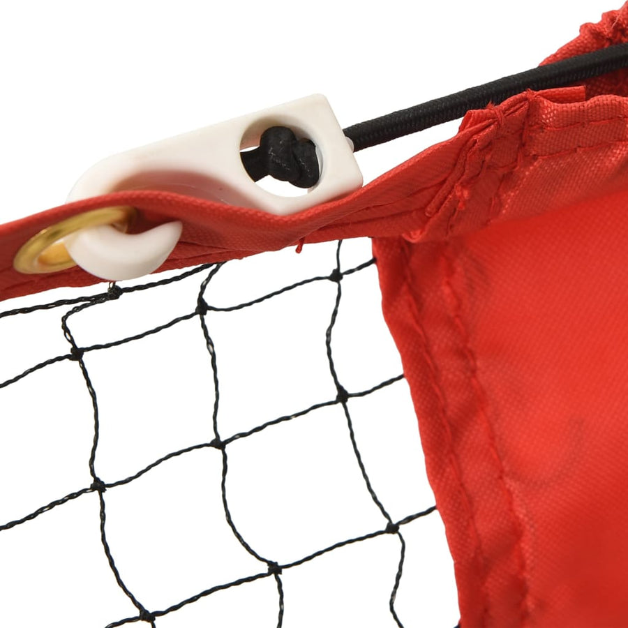 Tennisnet Polyester Zwart En Rood 400 x 100 x 87 cm