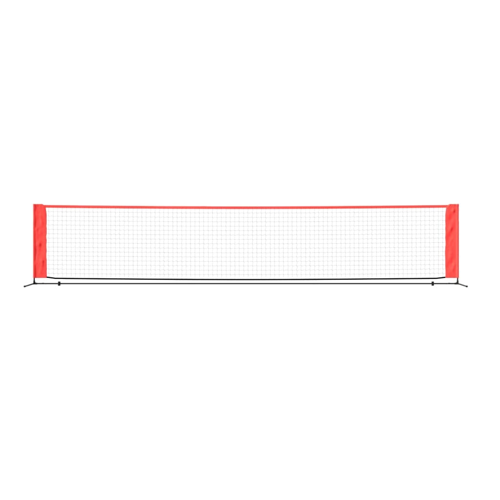 Tennisnet Polyester Zwart En Rood 500 x 100 x 87 cm