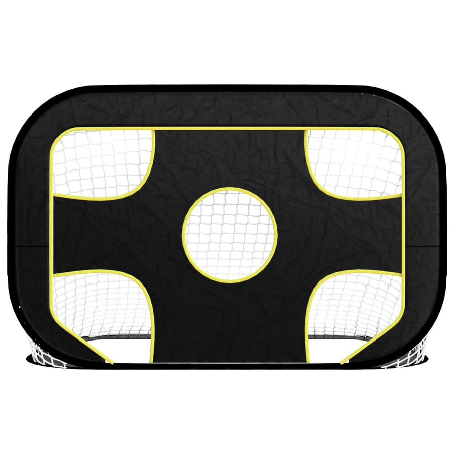Voetbaldoel Met Doelwit 120X80X80 Cm Polyester
