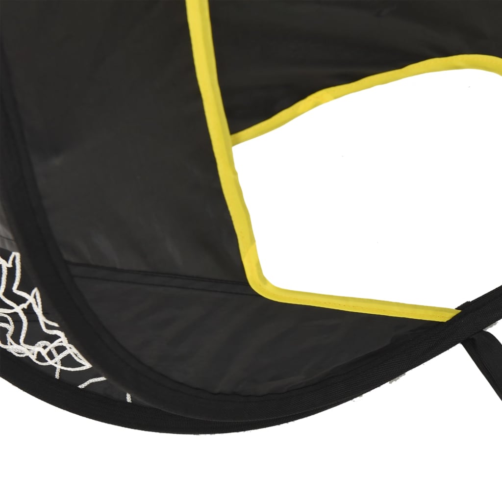 Voetbaldoel Met Doelwit 120X80X80 Cm Polyester