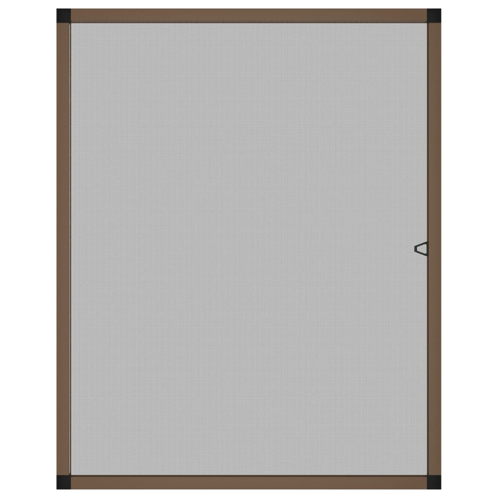 Raamhor 100x120 cm bruin