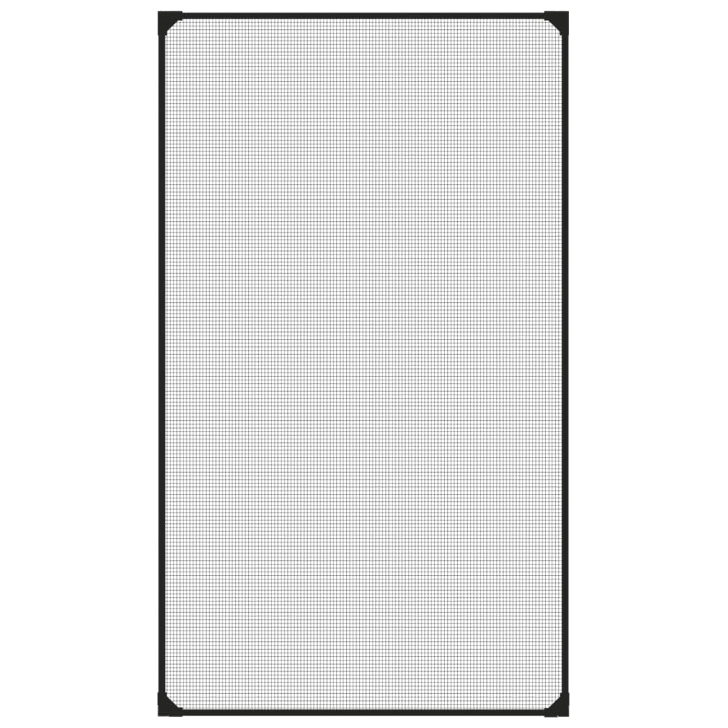 Insectenhor Voor Ramen Magnetisch 80X140 Cm Antracietkleurig 80 x 140 cm