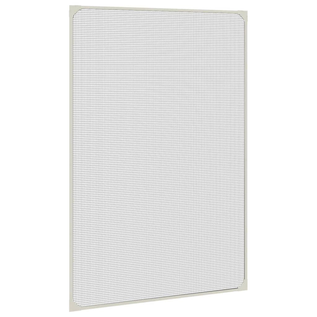 Insectenhor voor ramen magnetisch 80x120 cm wit 80 x 120 cm Wit