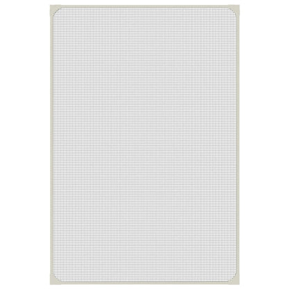 Insectenhor voor ramen magnetisch 80x120 cm wit 80 x 120 cm Wit