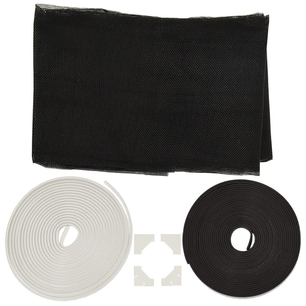 Insectenhor voor ramen magnetisch 80x120 cm wit 80 x 120 cm Wit