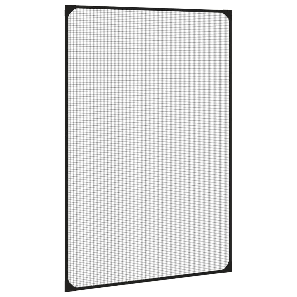 Insectenhor Voor Ramen Magnetisch 80X120 Cm Antracietkleurig 80 x 120 cm