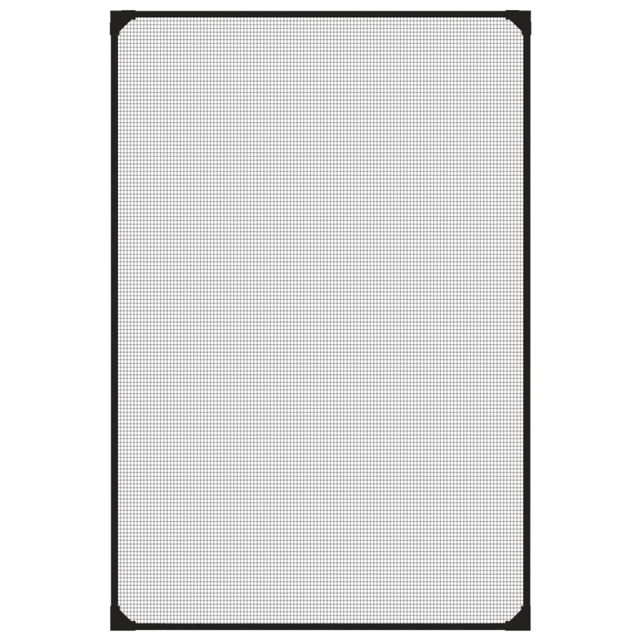 Insectenhor Voor Ramen Magnetisch 80X120 Cm Antracietkleurig 80 x 120 cm
