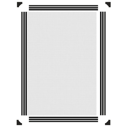 Insectenhor Voor Ramen Magnetisch 80X120 Cm Antracietkleurig 80 x 120 cm