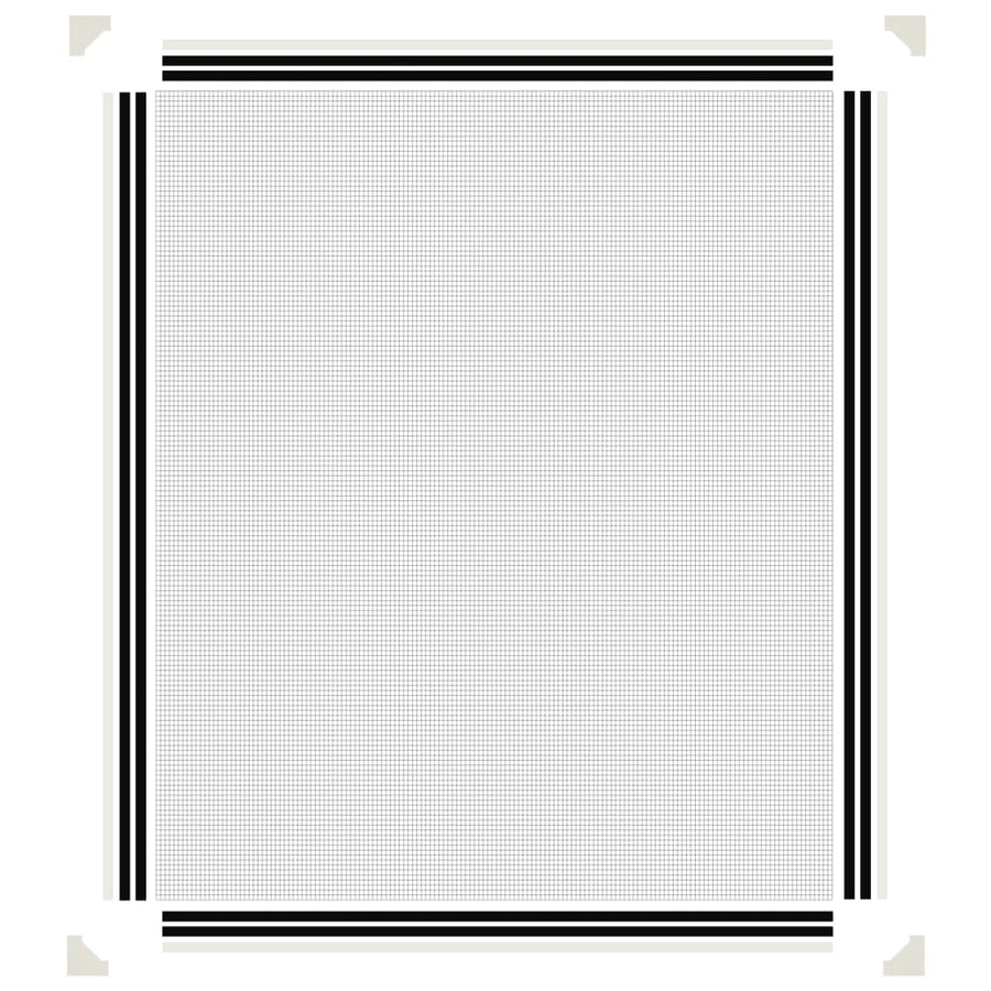 Insectenhor Voor Ramen Magnetisch 100X120 Cm Wit
