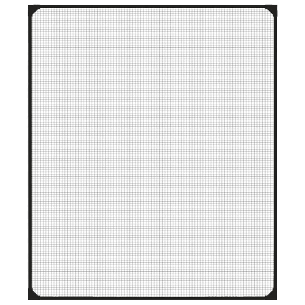 Insectenhor Voor Ramen Magnetisch Kleurig 100 x 120 cm Antraciet