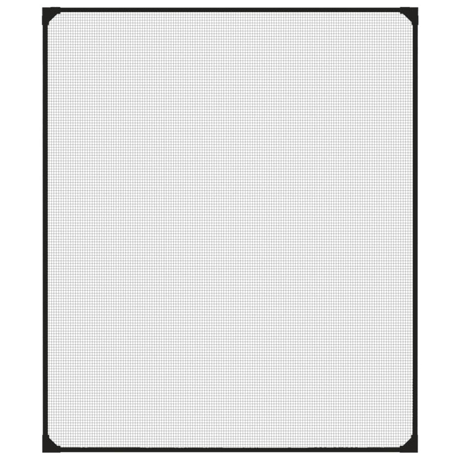 Insectenhor Voor Ramen Magnetisch Kleurig 100 x 120 cm Antraciet