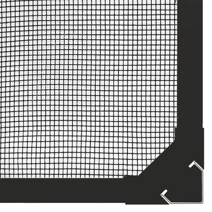 Insectenhor Voor Ramen Magnetisch Kleurig 120 x 140 cm Antraciet