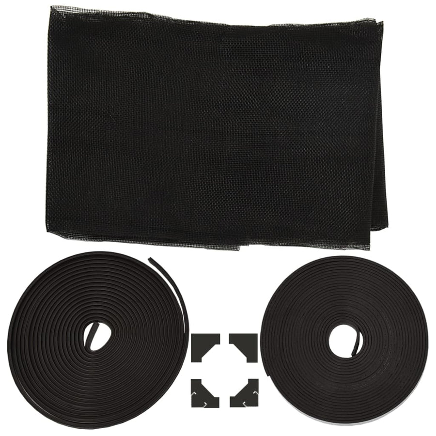 Insectenhor Voor Ramen Magnetisch Kleurig 120 x 140 cm Antraciet