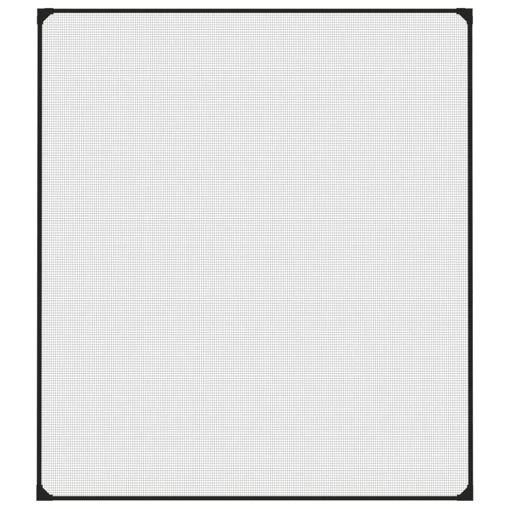 Insectenhor Voor Ramen Magnetisch 130X150 Cm Antracietkleurig 130 x 150 cm