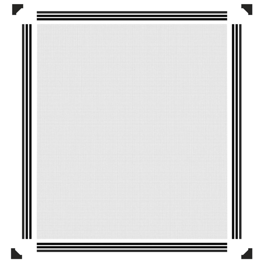 Insectenhor Voor Ramen Magnetisch 130X150 Cm Antracietkleurig 130 x 150 cm