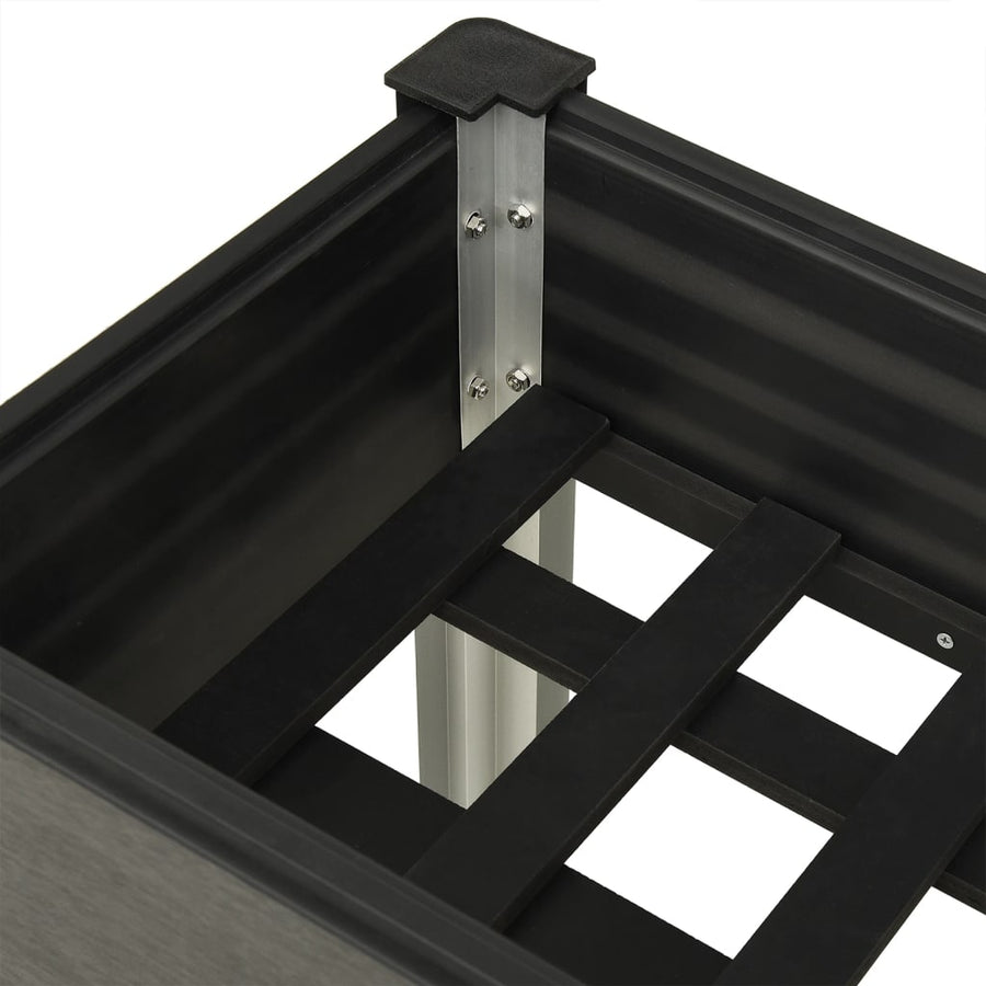 Plantenbak Verhoogd Hkc Grijs 120 x 40 x 75 cm