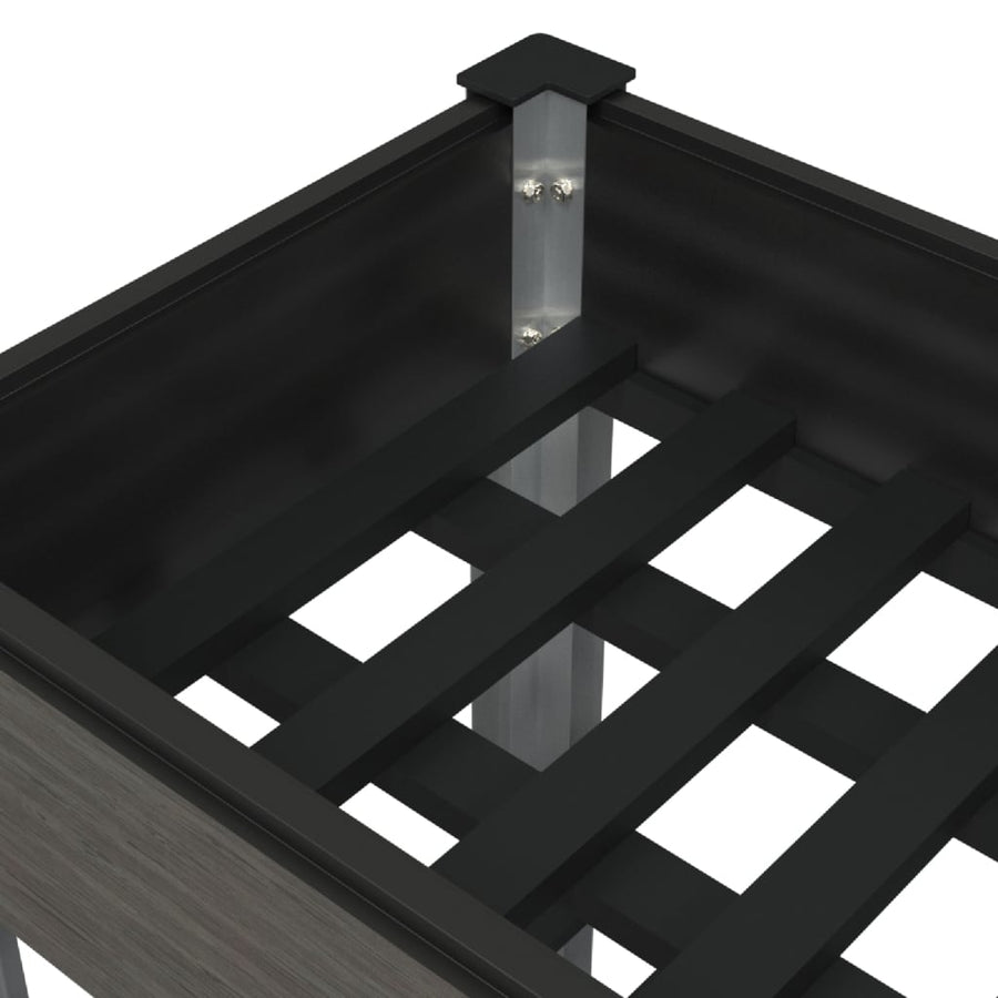Plantenbak Verhoogd Met Schap Hkc 100 x 50 x 75 cm