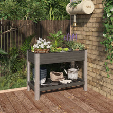 Plantenbak Verhoogd Met Schap Hkc 100 x 50 x 75 cm