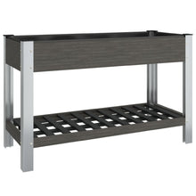 Plantenbak Verhoogd Met Schap Hkc Grijs 120 x 50 x 75 cm