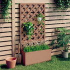 Plantenbak HKC bruin 65x33x135 cm