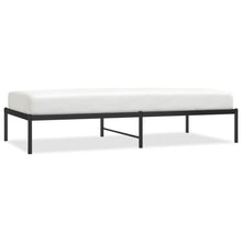 Bedframe metaal zwart 90x190 cm 90 x 190 cm Zwart