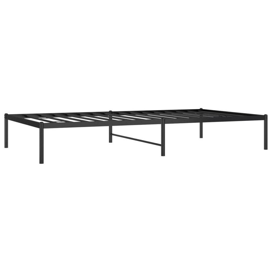 Bedframe Metaal 107 x 203 cm Zwart
