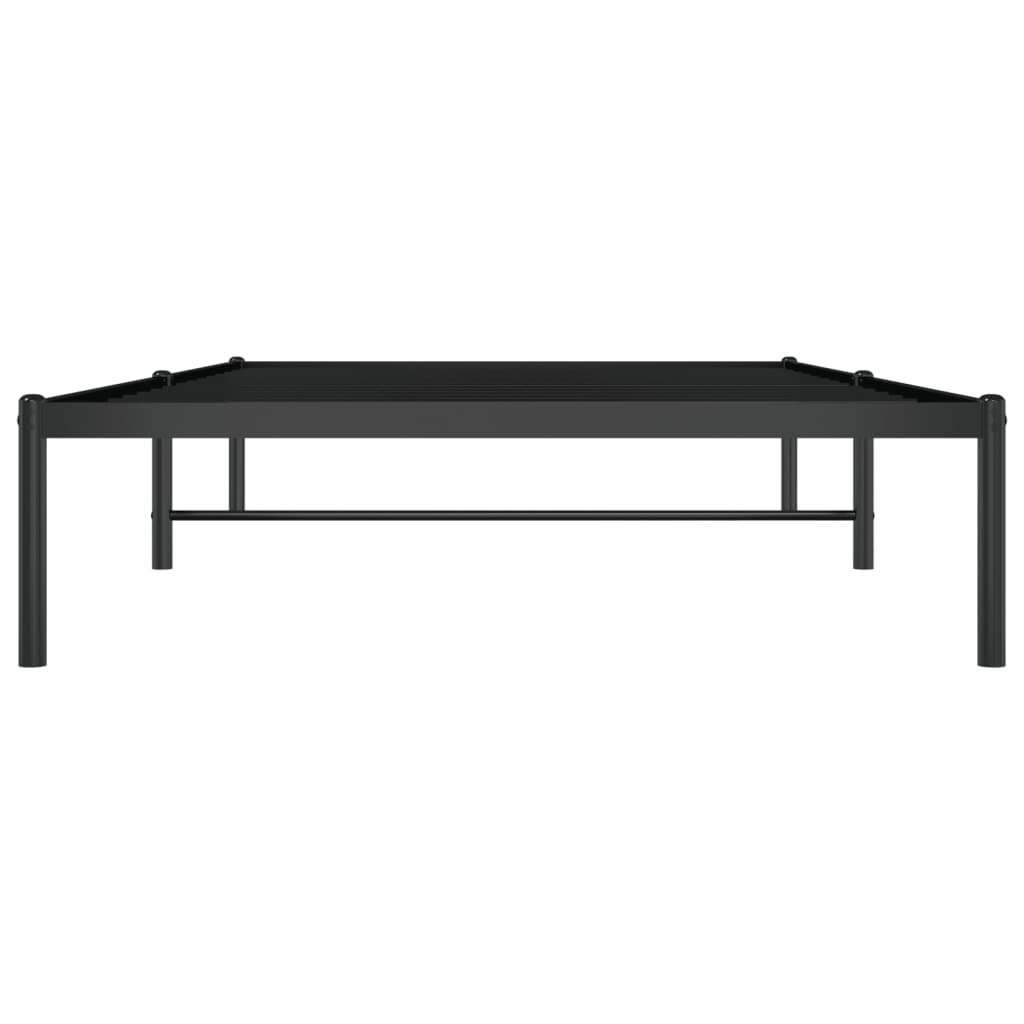 Bedframe Metaal 107 x 203 cm Zwart