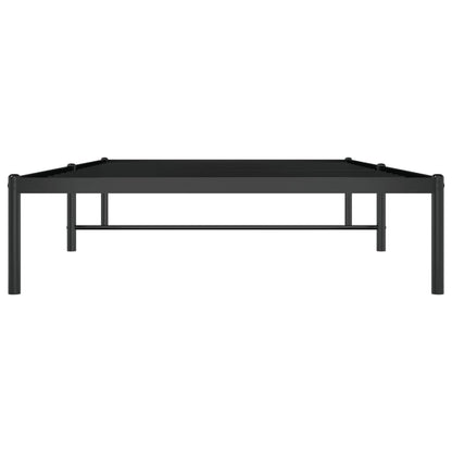 Bedframe Metaal 107 x 203 cm Zwart