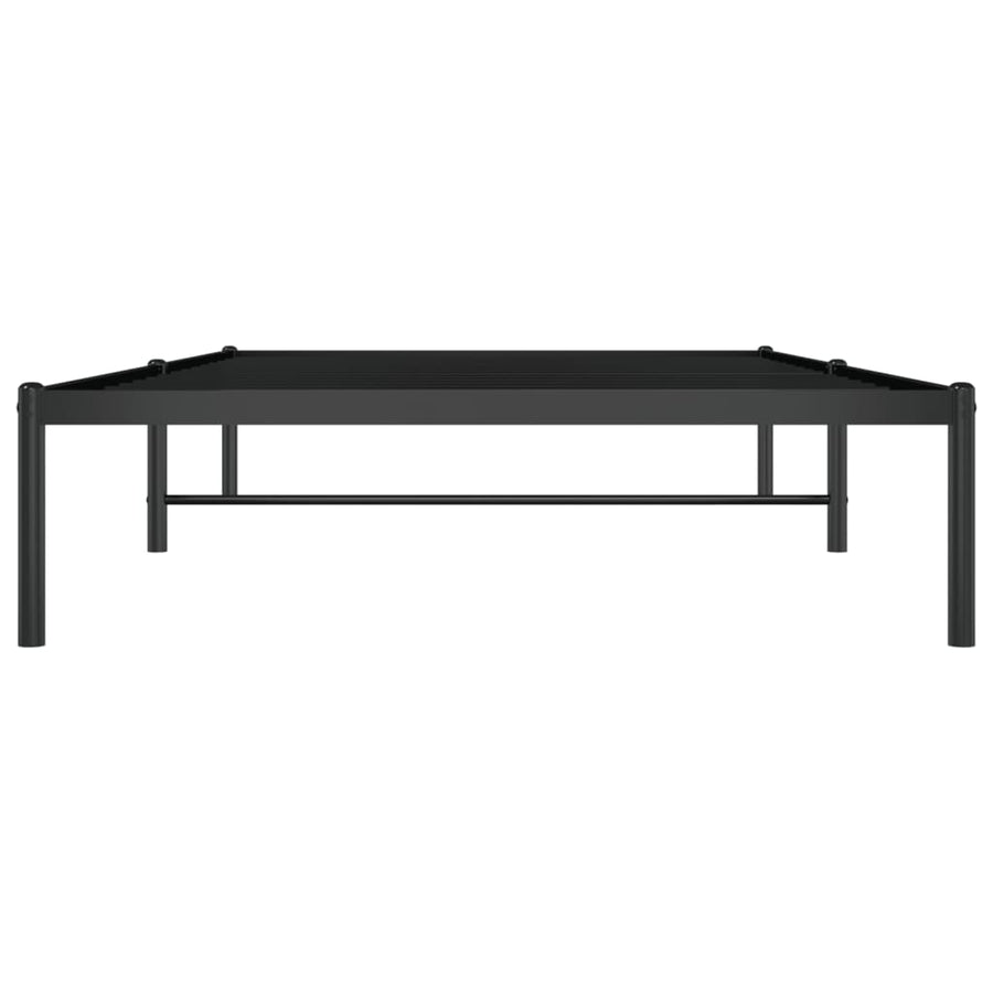 Bedframe Metaal 107 x 203 cm Zwart