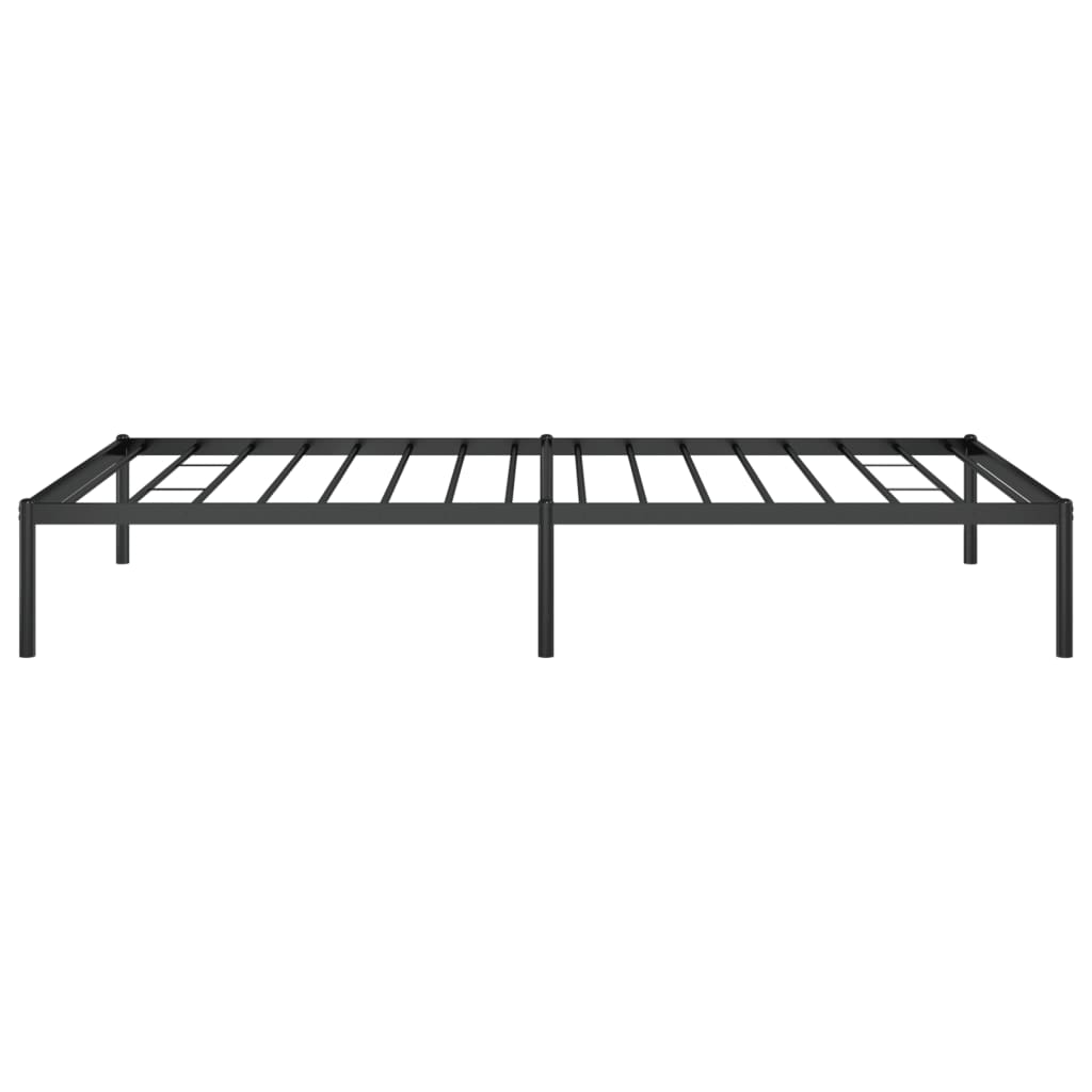 Bedframe Metaal 107 x 203 cm Zwart