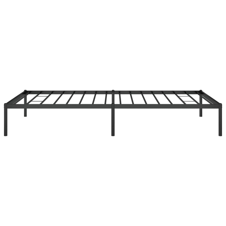 Bedframe Metaal 107 x 203 cm Zwart
