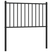 Hoofdbord Metaal Zwart 100 Cm