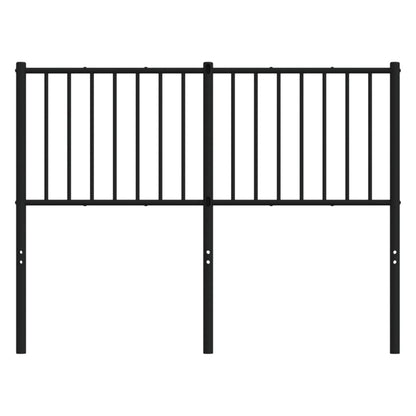 Hoofdbord Metaal Zwart 120 Cm