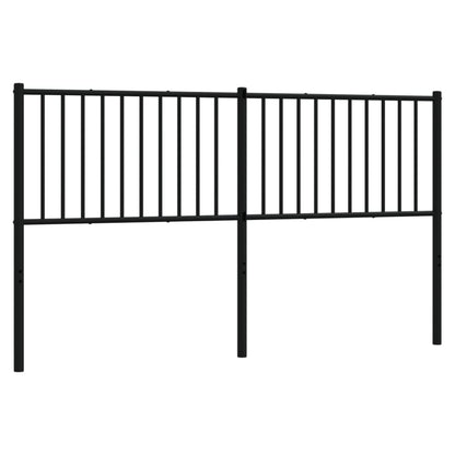 Hoofdbord Metaal Zwart 160 Cm