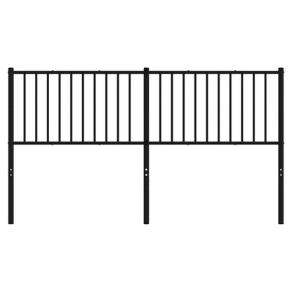 Hoofdbord Metaal Zwart 160 Cm